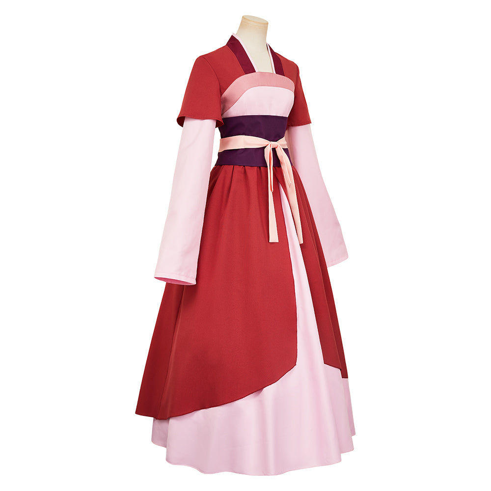 Maomao Women Red And Pink Cosplay Dress