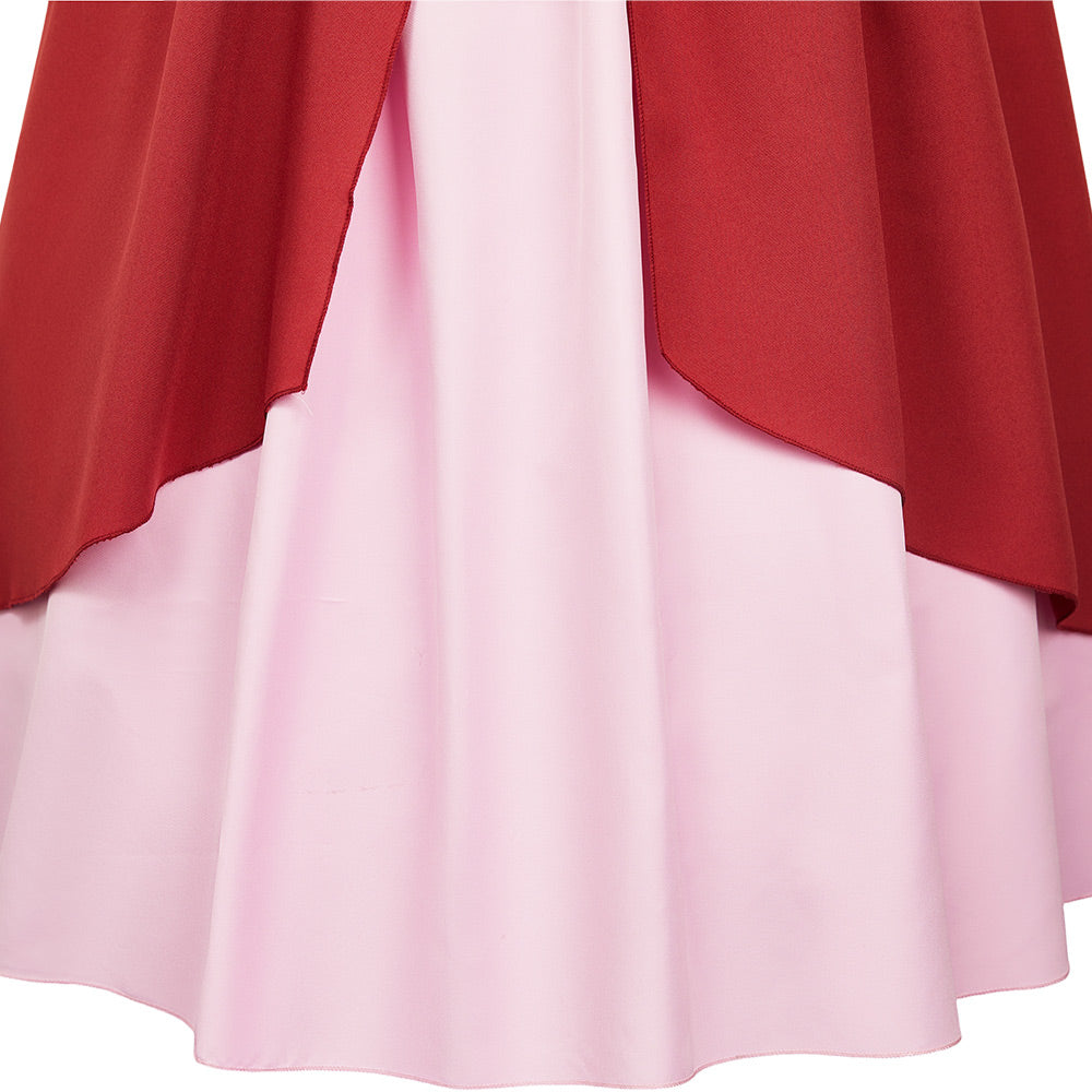 Maomao Women Red And Pink Cosplay Dress