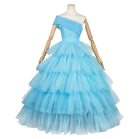 Sue Women Blue Cosplay Dress