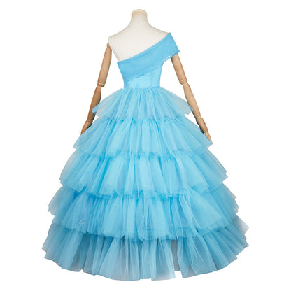 Sue Women Blue Cosplay Dress
