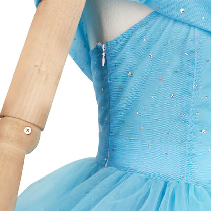 Sue Women Blue Cosplay Dress